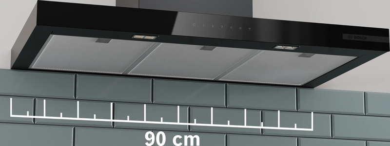 Bosch DWB97DN60B, Wall-mounted cooker hood
