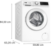Bosch WGJ25400GB, Washing machine, front loader Thumbnail