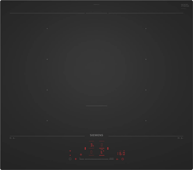 Siemens EX61AHYC1E, Induction hob