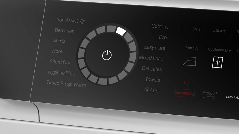 Bosch Series 8 WRB247C9GB, Heat pump tumble dryer