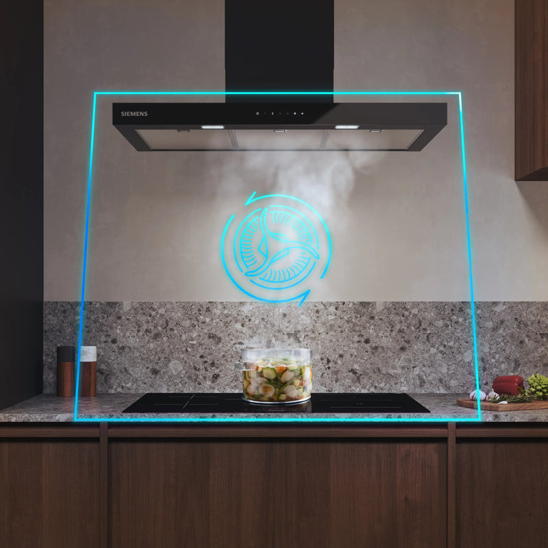 Siemens LC97BDN60B, Wall-mounted cooker hood