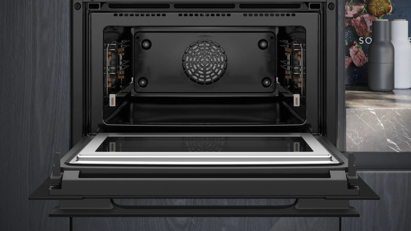 Siemens CM978GMM1, Built-in compact oven with microwave function