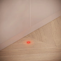Info Light – A light projected onto the floor shows you that the dishwasher is in operation.