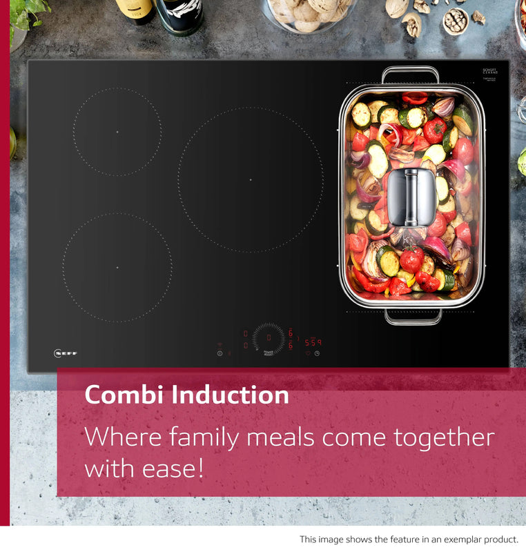 Neff N 70 V58YHQ4C0, Induction hob with integrated ventilation system