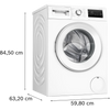 Bosch WAN28254GB, Washing machine, front loader Thumbnail
