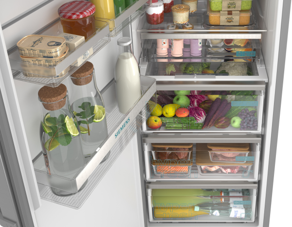 Siemens KS36NVICGG, Free-standing fridge