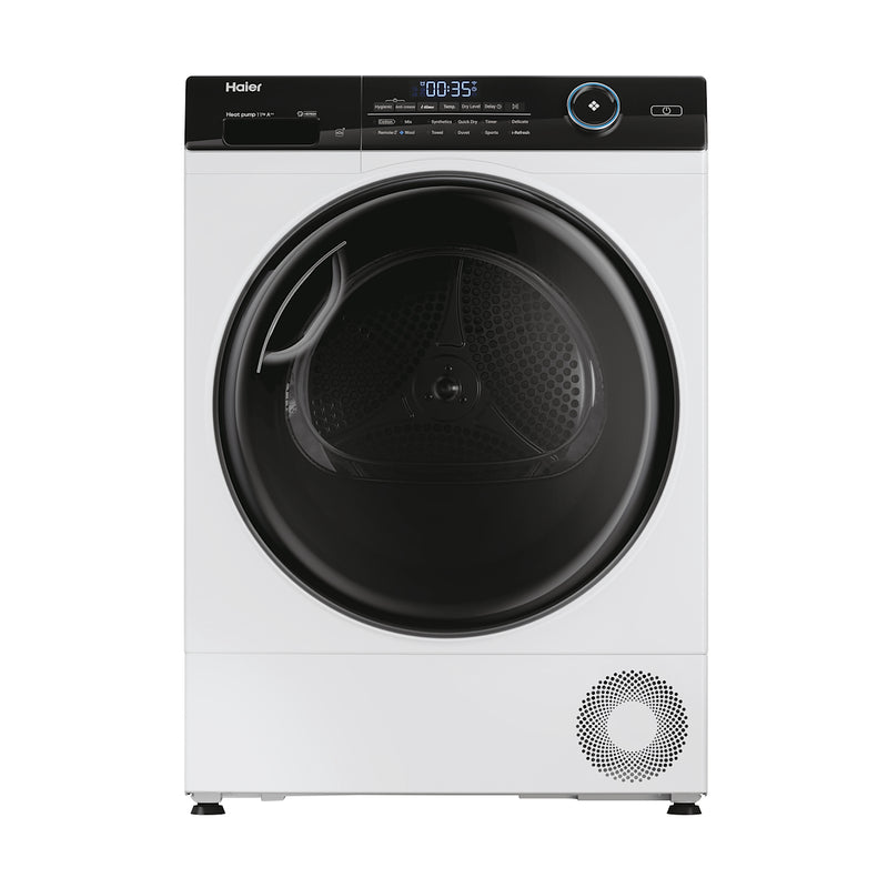 Haier I Pro Series 5 HD110-A2959E-80 11kg Heat pump tumble dryer with A++ Energy Rating - White