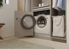 Haier BHA6S696M6D9-80 9/6kg Integrated Washer Dryer with A-30%/D Energy Rating  - White with Black Bezel Thumbnail