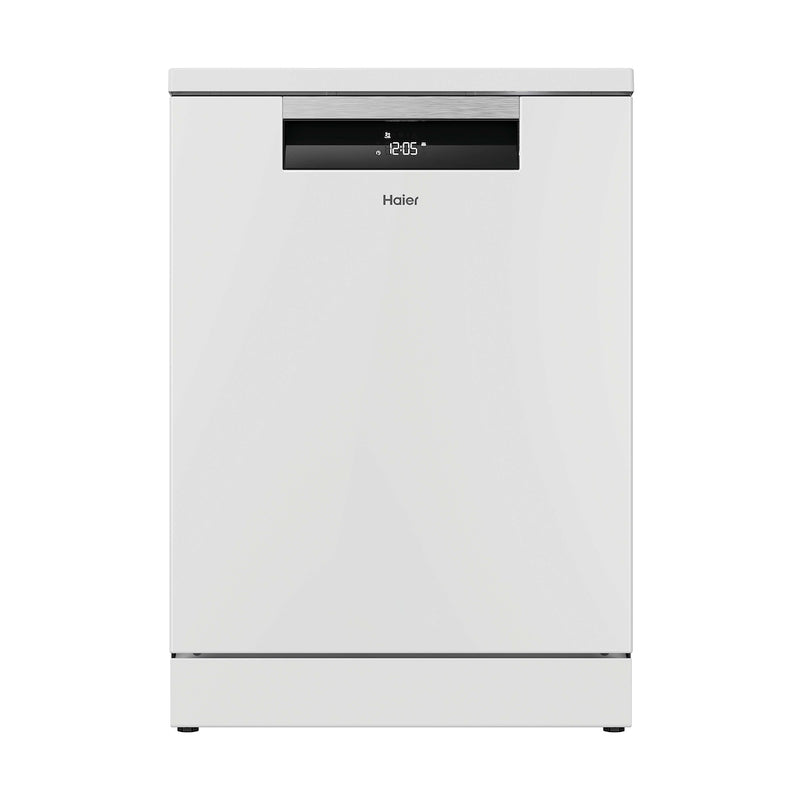 Haier XF 5C7M0W-80 Freestanding 60cm 15 Place Dishwasher with C Energy Rating - White