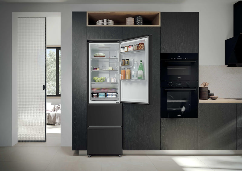 Haier HTR3518ENMTK Freestanding No Frost Fridge Freezer