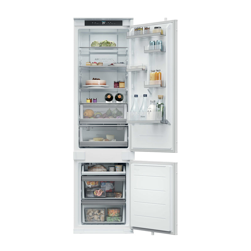 Haier HBQW5519EK-UK Integrated Total No Frost Fridge Freezer