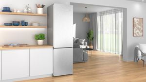 Bosch KGN39NLEKG, Free-standing fridge-freezer with freezer at bottom