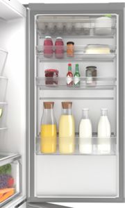 Bosch KGN39NLEKG, Free-standing fridge-freezer with freezer at bottom