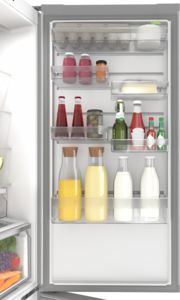 Bosch KGN39VLCKG, Free-standing fridge-freezer with freezer at bottom