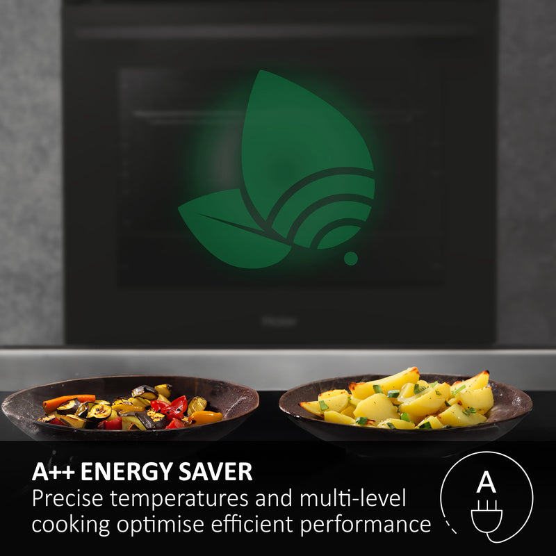 Haier H6 ID25G3YTB2 Built-In Single Oven with Pyrolytic Clean and WiFi