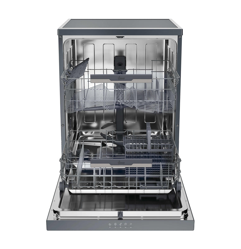 Hoover HFP 4C7E0A-80 Freestanding 60cm 14 Place Dishwasher with C Energy Rating - Anthracite