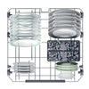 Hoover HFP 4C7E0A-80 Freestanding 60cm 14 Place Dishwasher with C Energy Rating - Anthracite Thumbnail