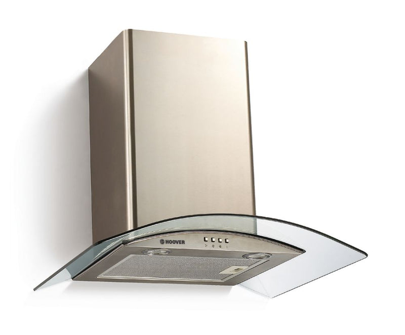 Hoover HGM610NX/1 60cm Chimney Hood, Stainless Steel and Glass (Discontinued)