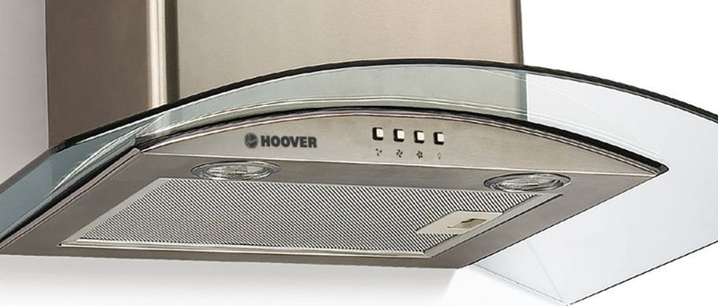 Hoover HGM610NX/1 60cm Chimney Hood, Stainless Steel and Glass (Discontinued)