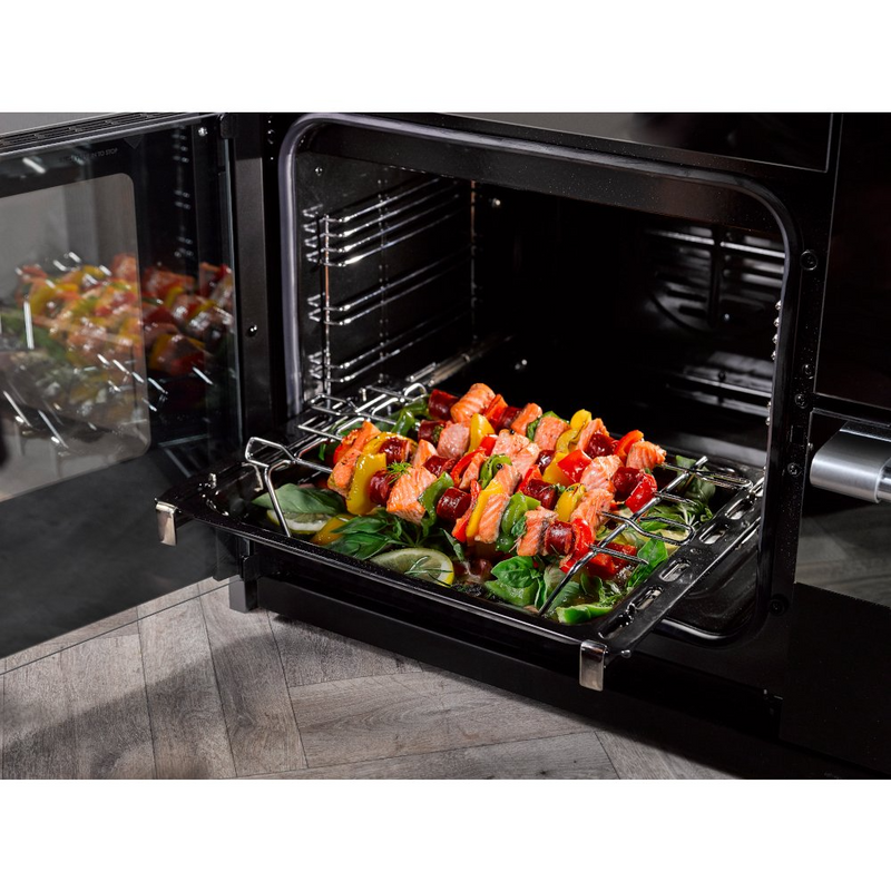 Stoves Richmond Deluxe ST DX RICH D900Ei RTY BK 90cm Electric Induction (Rotary Control) Range Cooker (Discontinued)