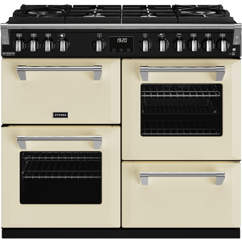 Stoves Richmond Deluxe ST DX RICH D1000DF GTG CC 100cm Dual Fuel GTG Range Cooker (Discontinued)