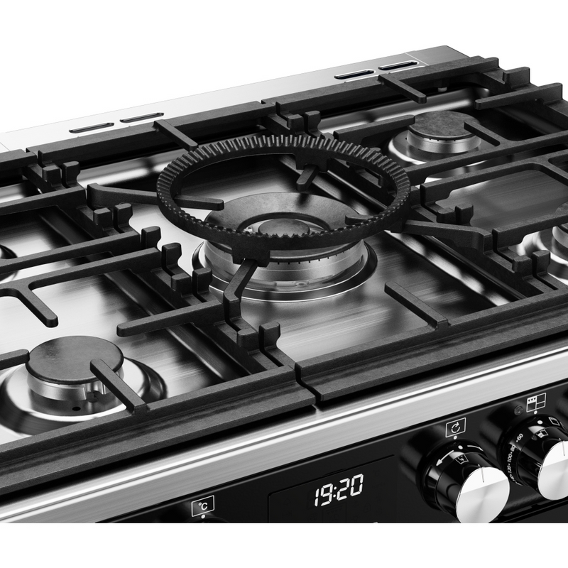 Stoves Precision Deluxe ST DX PREC D1000DF BK 100cm Dual Fuel Range Cooker (Discontinued)