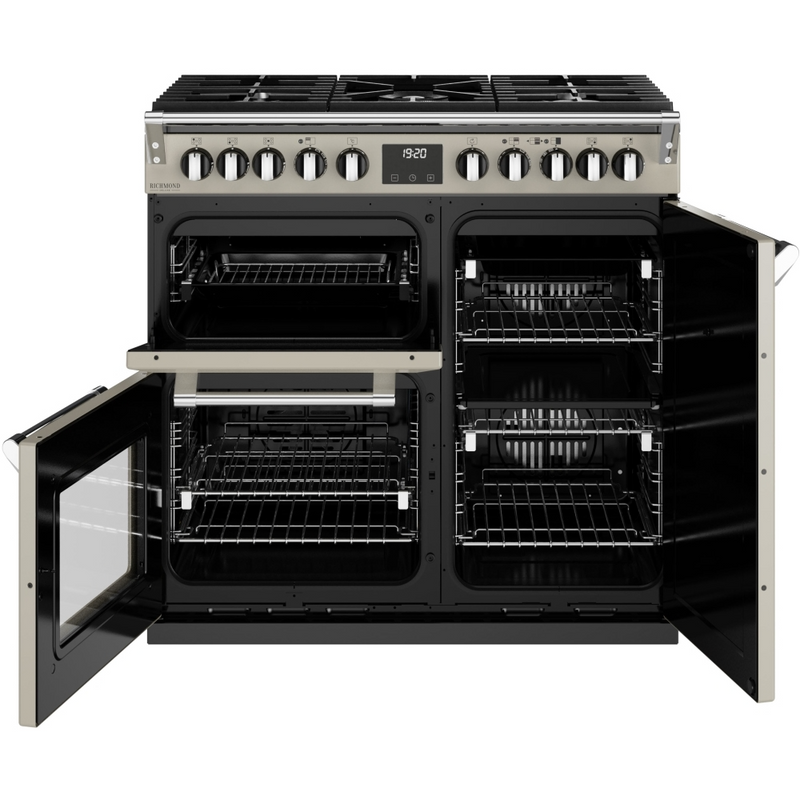 Stoves Richmond Deluxe ST DX RICH D900DF PMU 90cm Dual Fuel Range Cooker (Discontinued)