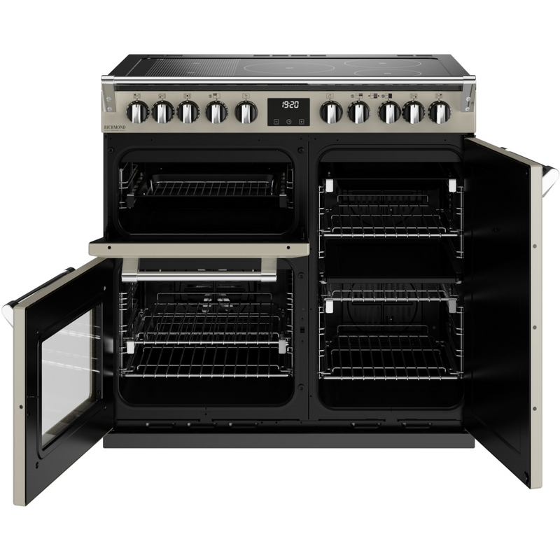 Stoves Richmond Deluxe ST DX RICH D900Ei RTY PMU 90cm Electric Induction (Rotary Control) Range Cooker (Discontinued)