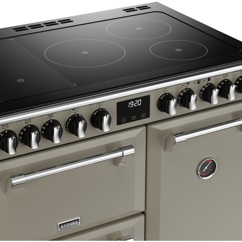 Stoves Richmond Deluxe ST DX RICH D900Ei RTY PMU 90cm Electric Induction (Rotary Control) Range Cooker (Discontinued)