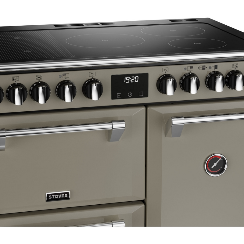 Stoves Richmond Deluxe ST DX RICH D900Ei RTY PMU 90cm Electric Induction (Rotary Control) Range Cooker (Discontinued)