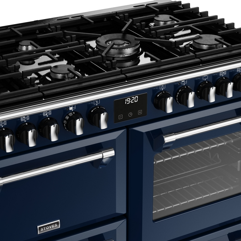 Stoves Richmond Deluxe ST DX RICH D1000DF MBL 100cm Dual Fuel Range Cooker (Discontinued)