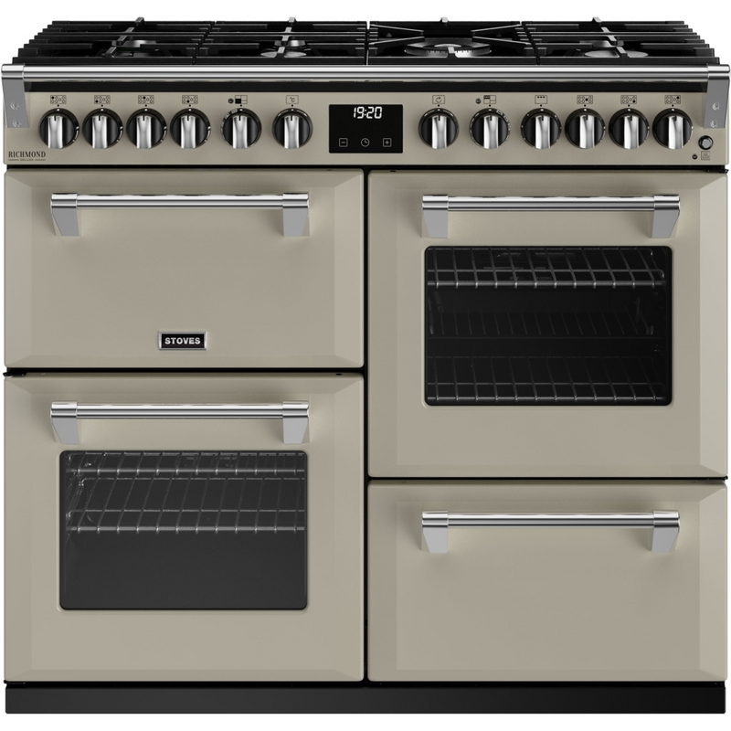 Stoves Richmond Deluxe ST DX RICH D1000DF PMU 100cm Dual Fuel Range Cooker (Discontinued)