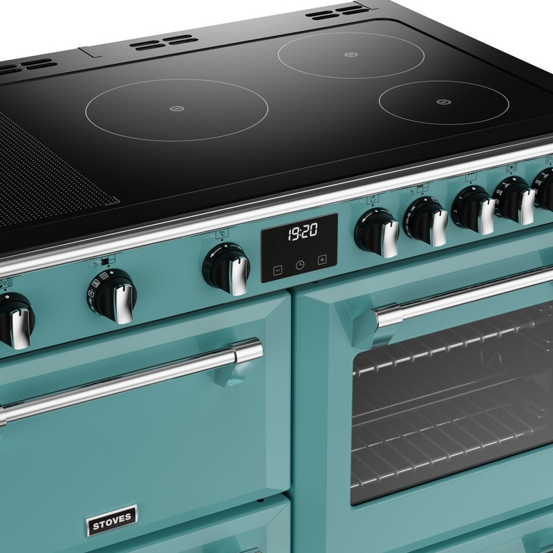 Stoves Richmond Deluxe ST DX RICH D1000Ei RTY CBL 100cm Electric Induction (Rotary Control) Range Cooker (Discontinued)