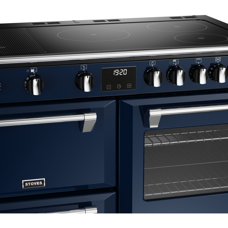 Stoves Richmond Deluxe ST DX RICH D1000Ei RTY MBL 100cm Electric Induction (Rotary Control) Range Cooker (Discontinued)