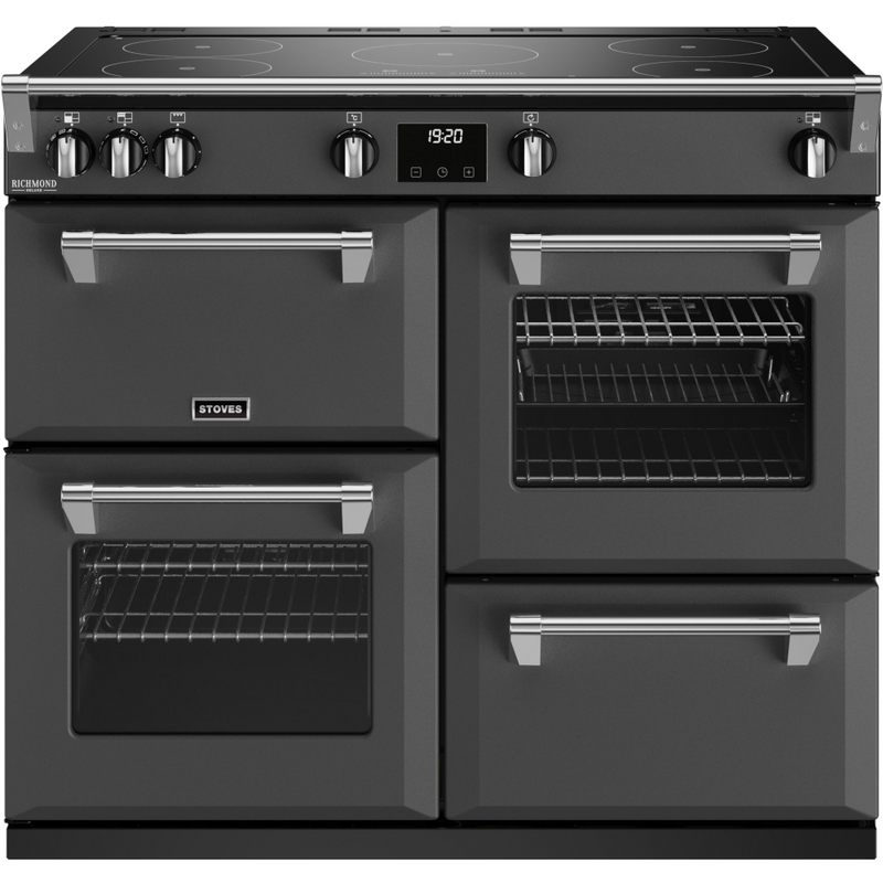 Stoves Richmond Deluxe ST DX RICH D1000Ei TCH AGR 100cm Electric Induction (Touch Control) Range Cooker (Discontinued)