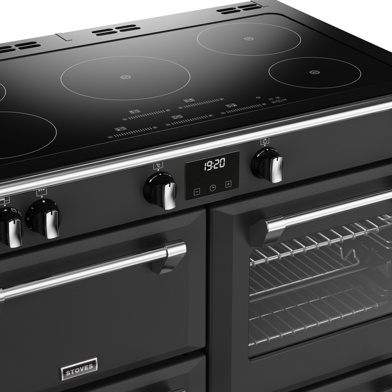 Stoves Richmond Deluxe ST DX RICH D1000Ei TCH AGR 100cm Electric Induction (Touch Control) Range Cooker (Discontinued)
