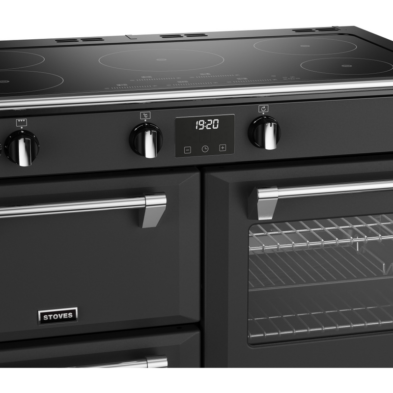 Stoves Richmond Deluxe ST DX RICH D1000Ei TCH AGR 100cm Electric Induction (Touch Control) Range Cooker (Discontinued)