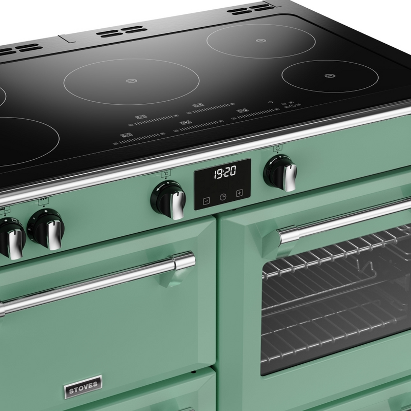 Stoves Richmond Deluxe ST DX RICH D1000Ei TCH MMI 100cm Electric Induction (Touch Control) Range Cooker (Discontinued)