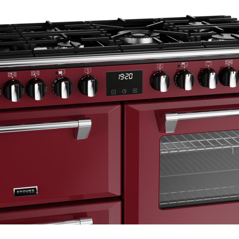 Stoves Richmond Deluxe ST DX RICH D1100DF CRE 110cm Dual Fuel Range Cooker (Discontinued)