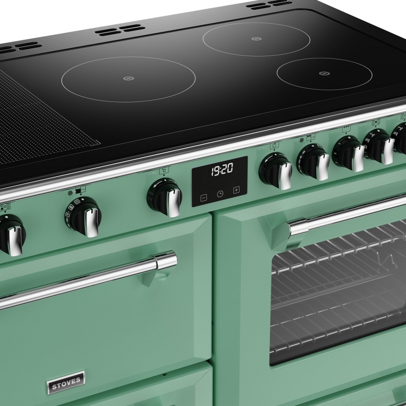 Stoves Richmond Deluxe ST DX RICH D1100Ei RTY MMI 110cm Electric Induction (Rotary Control) Range Cooker (Discontinued)