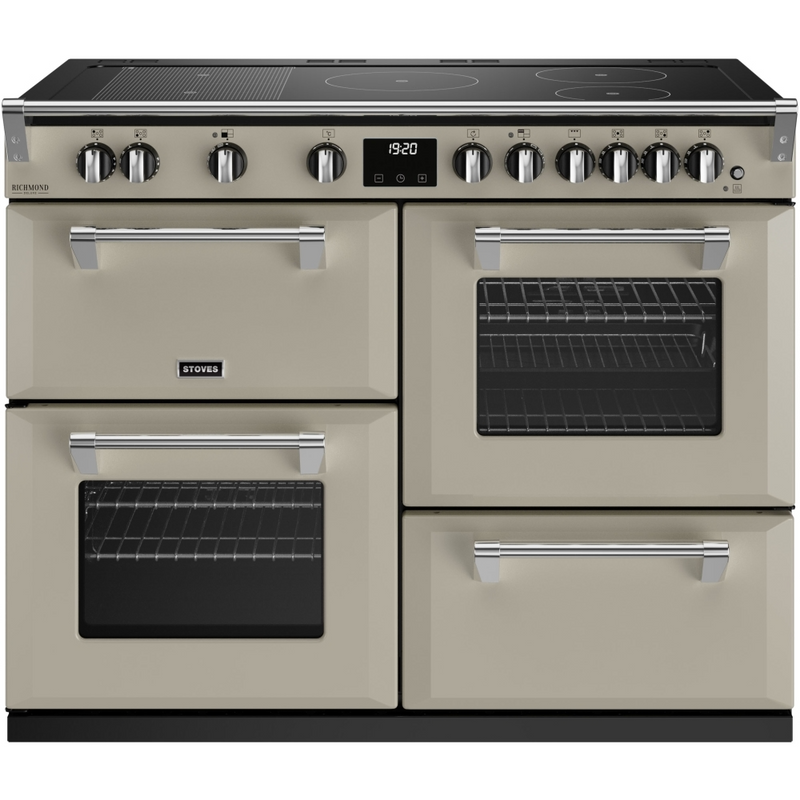 Stoves Richmond Deluxe ST DX RICH D1100Ei RTY PMU 110cm Electric Induction (Rotary Control) Range Cooker (Discontinued)