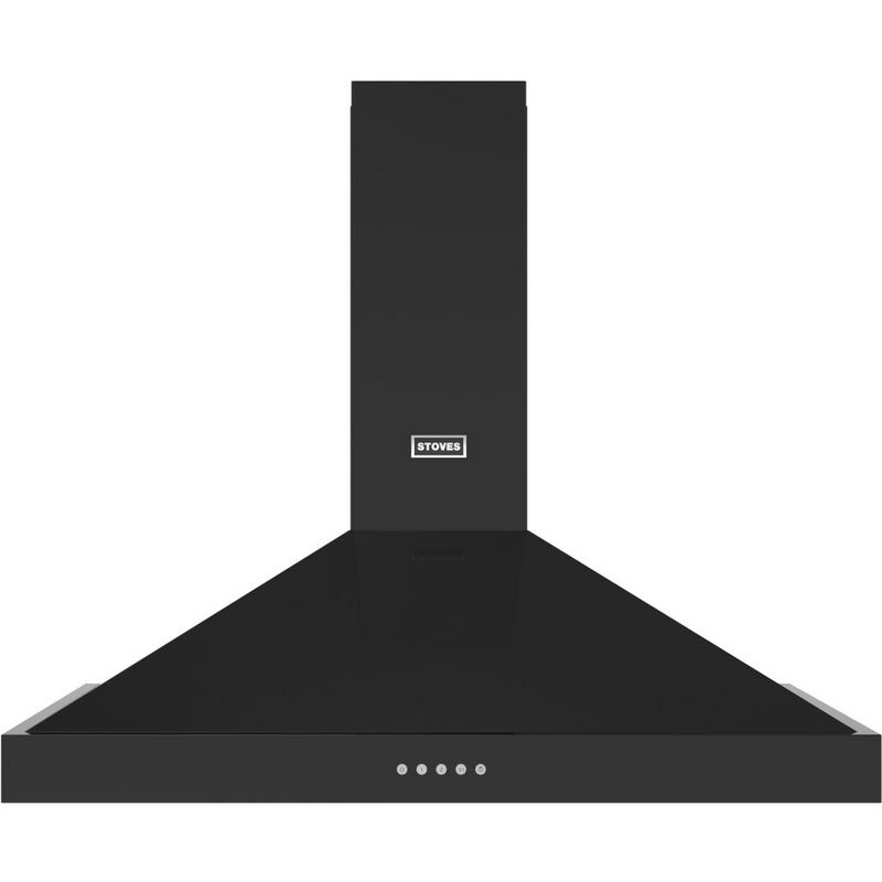 Stoves ST STERLING CHIM 100PYR BLK 100cm Pyramid Hood (Discontinued)