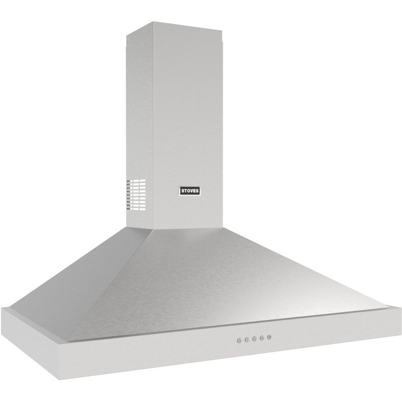 Stoves ST STERLING CHIM 100PYR STA 100cm Pyramid Hood (Discontinued)