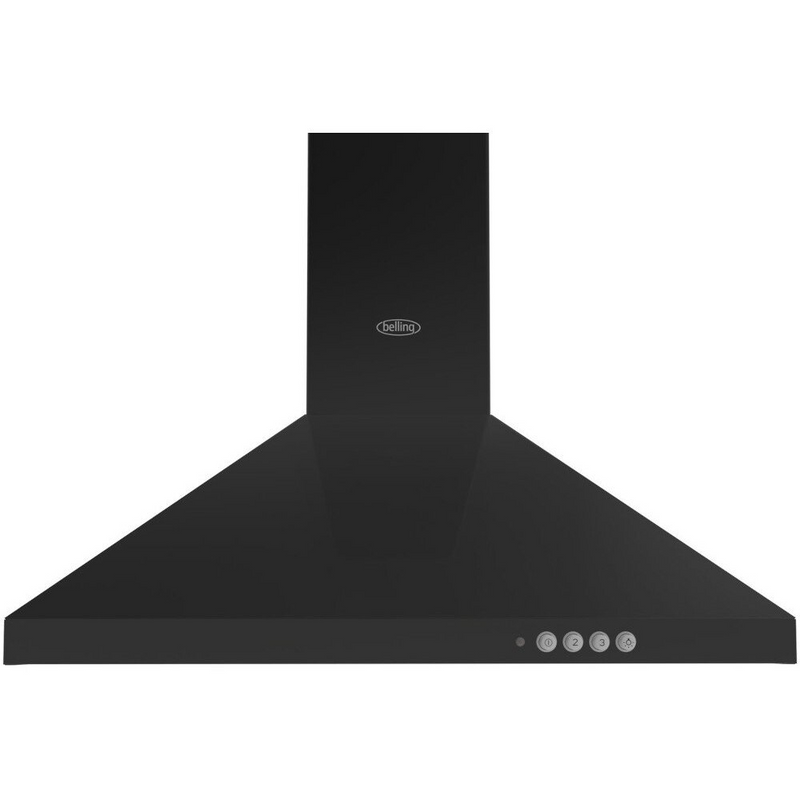 Belling BEL CHIM 603PYR BLK 60cm Pyramid Hood (Discontinued)