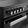 Belling RCA COOKCENTRE 90E 90cm Electric Ceramic Range Cooker - Black Thumbnail
