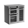 Belling RCA COOKCENTRE 90E 90cm Electric Ceramic Range Cooker - Stainless Steel Thumbnail