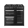 Belling RCA COOKCENTRE 90DF 90cm Dual Fuel Range Cooker - Black Thumbnail