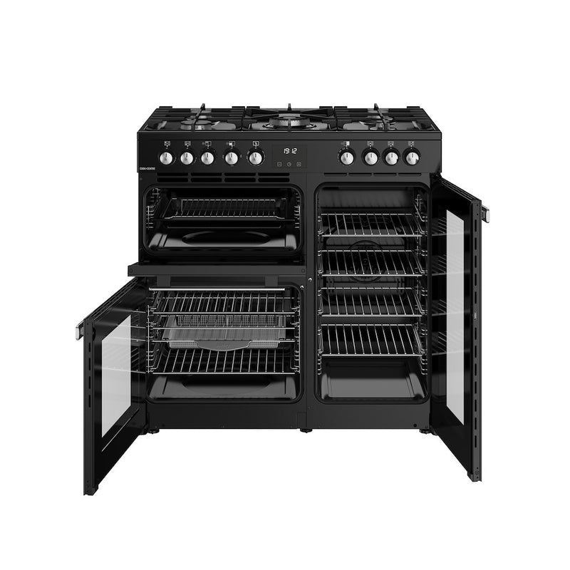 Belling RCA COOKCENTRE 90DF 90cm Dual Fuel Range Cooker - Black