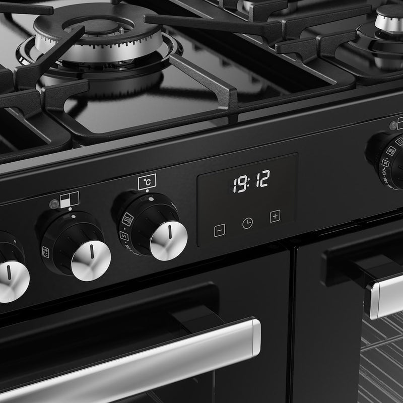 Belling RCA COOKCENTRE 90DF 90cm Dual Fuel Range Cooker - Black