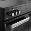 Belling RCA COOKCENTRE 90Ei 90cm Electric Induction Touch Range Cooker - Black Thumbnail